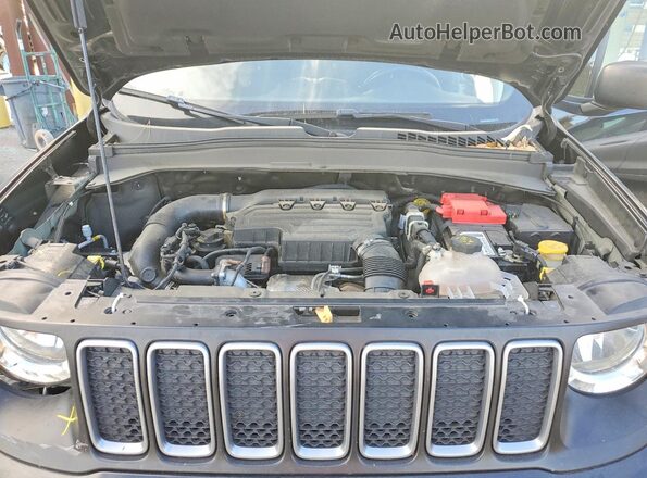 ZACNJDB13NPN51893 2022 JEEP RENEGADE Черный Вид подкапотного пространства