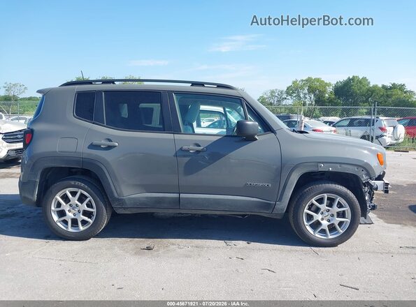 ZACNJDB13NPN63087 2022 JEEP RENEGADE Gray Widok wnętrza z tyłu