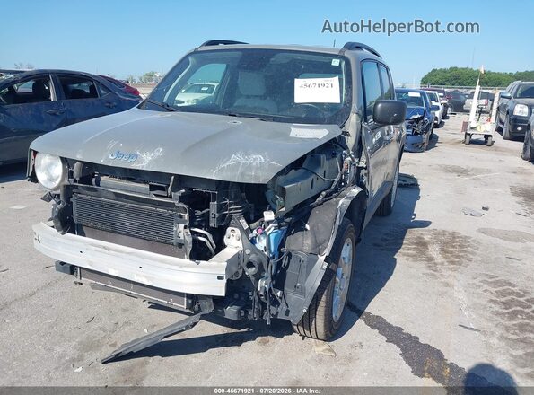 ZACNJDB13NPN63087 2022 JEEP RENEGADE Gray Widok z przodu