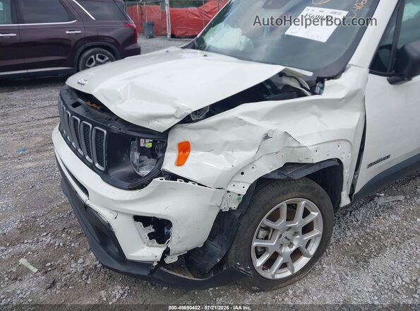 ZACNJDB14PPP61969 2023 JEEP RENEGADE White Vista frontal