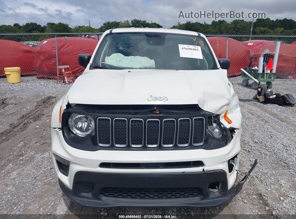 ZACNJDB14PPP61969 2023 JEEP RENEGADE White Vista del cuadro de instrumentos