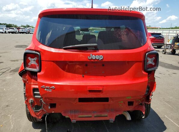 ZACNJDB14PPP62877 2023 JEEP RENEGADE Красный Вид сзади