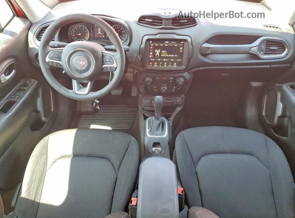 ZACNJDB14PPP62877 2023 JEEP RENEGADE Красный Вид панели приборов