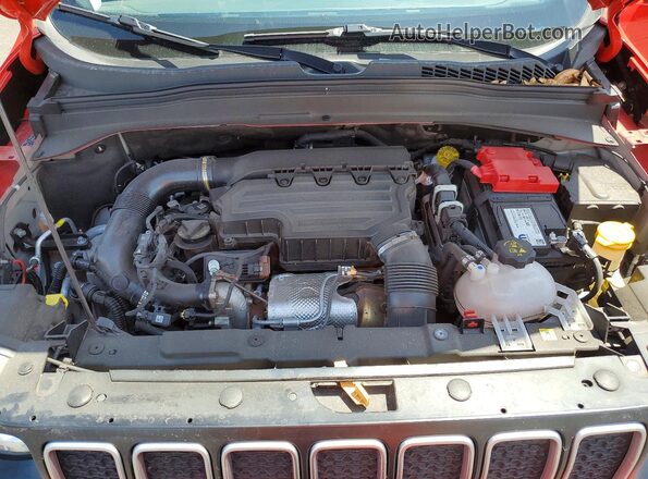 ZACNJDB14PPP62877 2023 JEEP RENEGADE Красный Вид подкапотного пространства