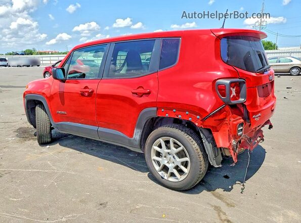 ZACNJDB14PPP62877 2023 JEEP RENEGADE Красный Задняя левая четверть