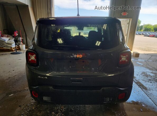 ZACNJDB14PPP72342 2023 JEEP RENEGADE Серый Вид сзади