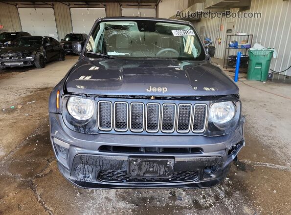 ZACNJDB14PPP72342 2023 JEEP RENEGADE Серый Вид спереди