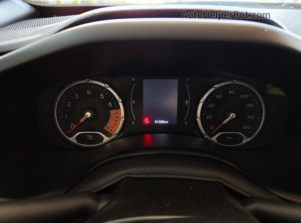 ZACNJDB14PPP72342 2023 JEEP RENEGADE Серый Вид щитка приборов