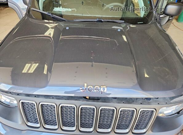 ZACNJDB14PPP72342 2023 JEEP RENEGADE Серый Вид подкапотного пространства