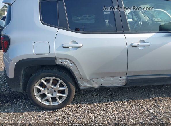 ZACNJDB15MPM22939 2021 JEEP RENEGADE Silver Դիմացի տեսք