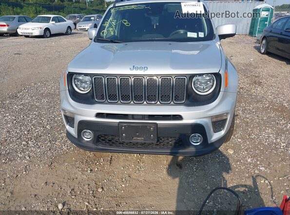 ZACNJDB15MPM22939 2021 JEEP RENEGADE Silver Սարքավորումների վահանակի տեսք