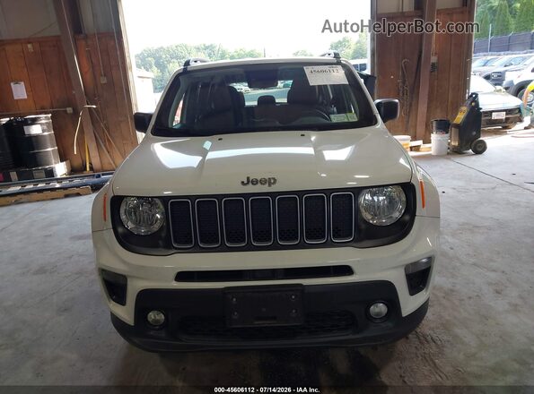 ZACNJDB15NPN57520 2022 JEEP RENEGADE White Vista del cuadro de instrumentos