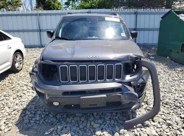 ZACNJDB15PPP62144 2023 JEEP RENEGADE Gray Front view