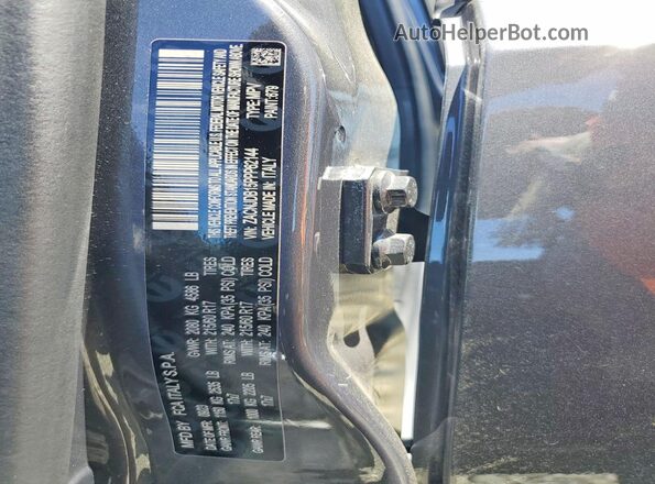 ZACNJDB15PPP62144 2023 JEEP RENEGADE Gray 360 interior view