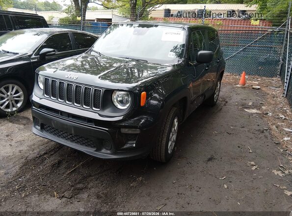 ZACNJDB15PPP70678 2023 JEEP RENEGADE Черный Передняя левая четверть