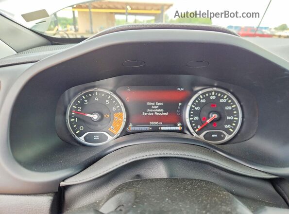 ZACNJDB15PPP71135 2023 JEEP RENEGADE White Instrument cluster view