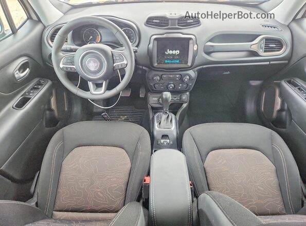 ZACNJDB15PPP71135 2023 JEEP RENEGADE White Dashboard view