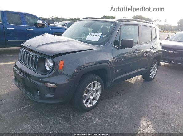 ZACNJDB16PPP28925 2023 JEEP RENEGADE Gray Vista tres cuartos delantera izquierda