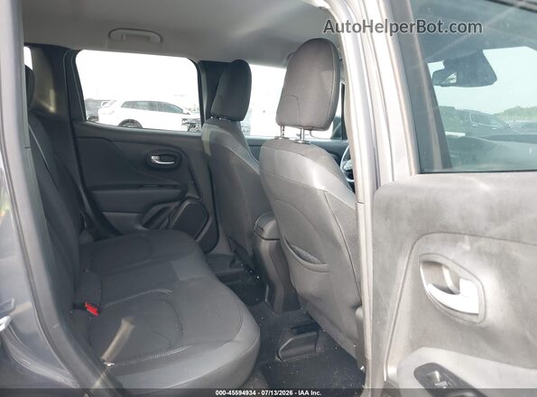 ZACNJDB16PPP28925 2023 JEEP RENEGADE Gray Vista de la etiqueta del VIN