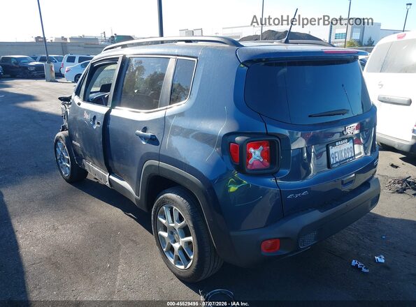 ZACNJDB17NPN83374 2022 JEEP RENEGADE Синий Задняя левая четверть