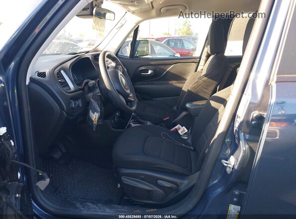 ZACNJDB17NPN83374 2022 JEEP RENEGADE Синий Вид салона спереди