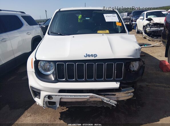 ZACNJDB17PPP34183 2023 JEEP RENEGADE White Առջևի վահանակի տեսք