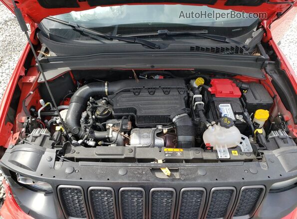 ZACNJDB18MPM92564 2021 JEEP RENEGADE Red Widok wnętrza z tyłu