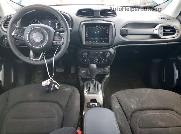 ZACNJDB18NPN68513 2022 JEEP RENEGADE Teal Vista del salpicadero