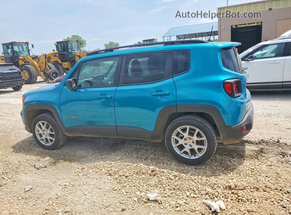 ZACNJDB18NPN68513 2022 JEEP RENEGADE Teal Trasero izquierdo