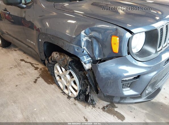ZACNJDB18NPN96652 2022 JEEP RENEGADE Синий Вид спереди