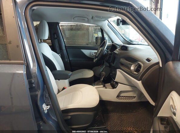 ZACNJDB18NPN96652 2022 JEEP RENEGADE Синий Вид салона спереди