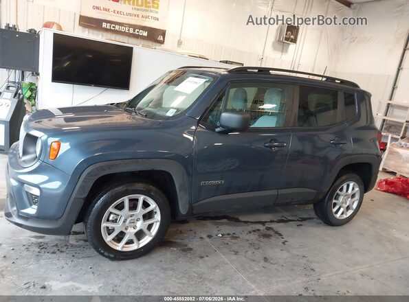 ZACNJDB18NPN96652 2022 JEEP RENEGADE Синий Панорамный вид салона 360°