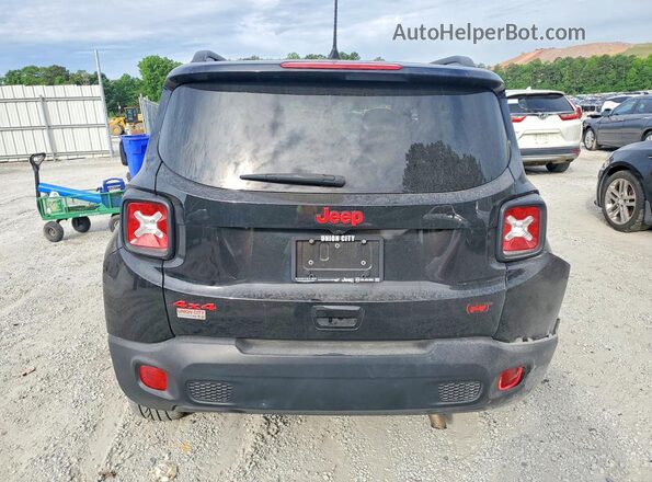 ZACNJDB18PPP19708 2023 JEEP RENEGADE Black უკანა ხედი