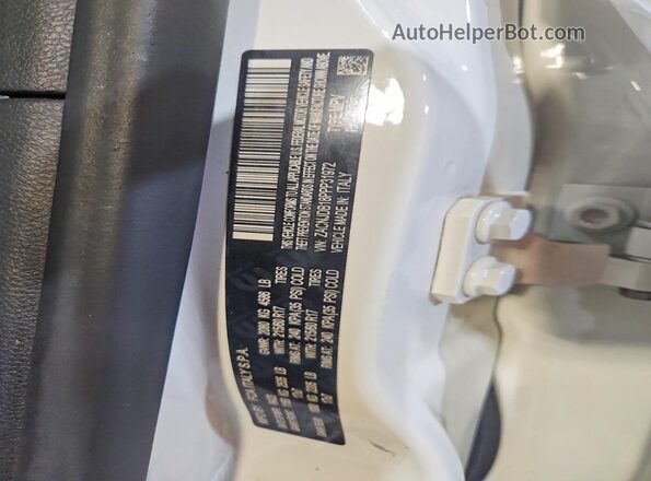 ZACNJDB18PPP31972 2023 JEEP RENEGADE White Vista interior de 360 grados