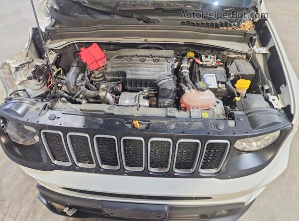 ZACNJDB18PPP31972 2023 JEEP RENEGADE White Vista del compartimento del motor