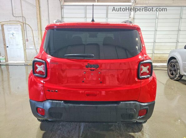 ZACNJDB18PPP59500 2023 JEEP RENEGADE Red Հետևի տեսք