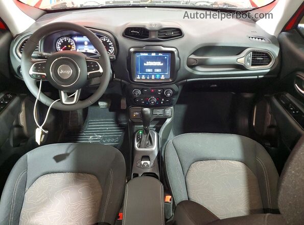 ZACNJDB18PPP59500 2023 JEEP RENEGADE Red Առջևի վահանակի տեսք