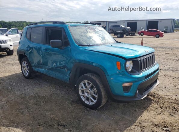 ZACNJDB19NPN87295 2022 JEEP RENEGADE Blue წინა მარჯვენა