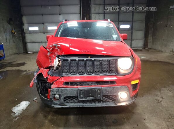 ZACNJDB19NPN99429 2022 JEEP RENEGADE Red Vista frontal