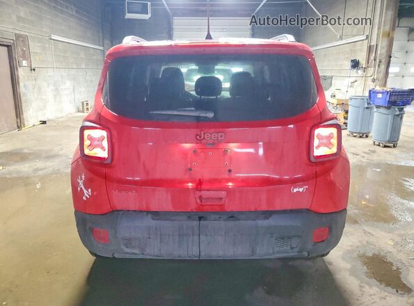 ZACNJDB19NPN99429 2022 JEEP RENEGADE Red Vista trasera
