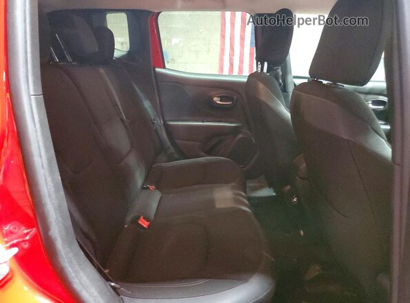 ZACNJDB19NPN99429 2022 JEEP RENEGADE Red Vista interior trasera
