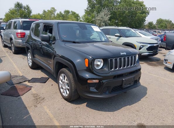 ZACNJDB19PPP69808 2023 JEEP RENEGADE Black Սալոնի հետևի տեսք