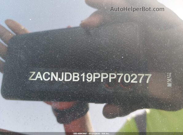 ZACNJDB19PPP70277 2023 JEEP RENEGADE Красный Вид подкапотного пространства