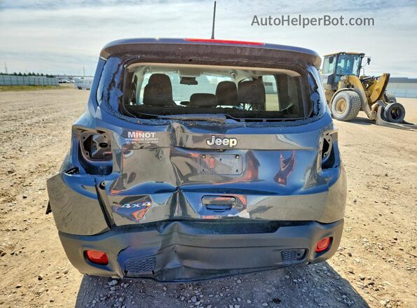 ZACNJDB1XPPP38910 2023 JEEP RENEGADE Gray Вид ззаду