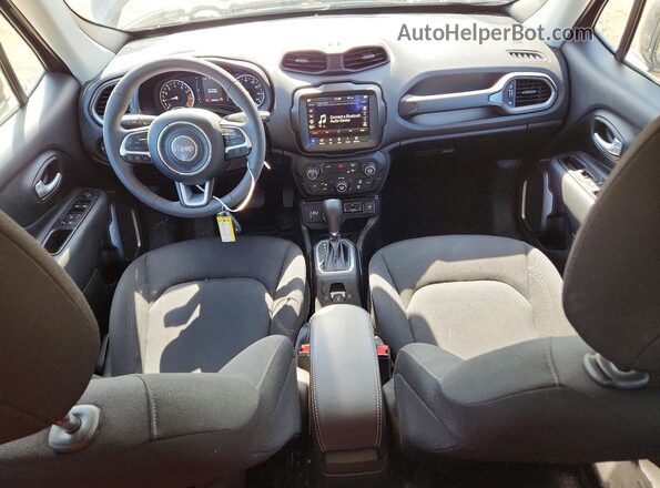 ZACNJDB1XPPP38910 2023 JEEP RENEGADE Gray Вид панелі приладів