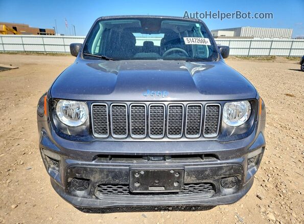 ZACNJDB1XPPP38910 2023 JEEP RENEGADE Gray Вид спереду