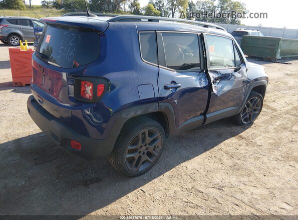 ZACNJDBB0MPM49071 2021 JEEP RENEGADE Dark Blue Tył prawy