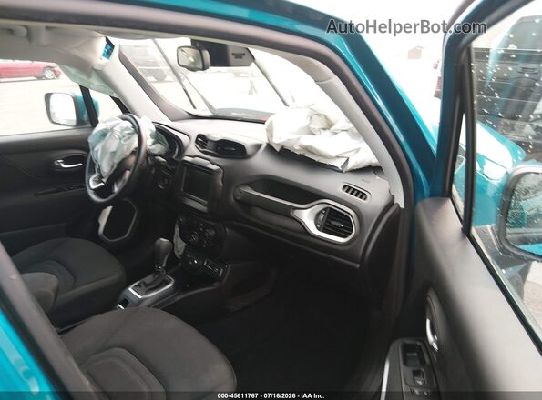 ZACNJDBB1MPM21019 2021 JEEP RENEGADE Green Front interior view