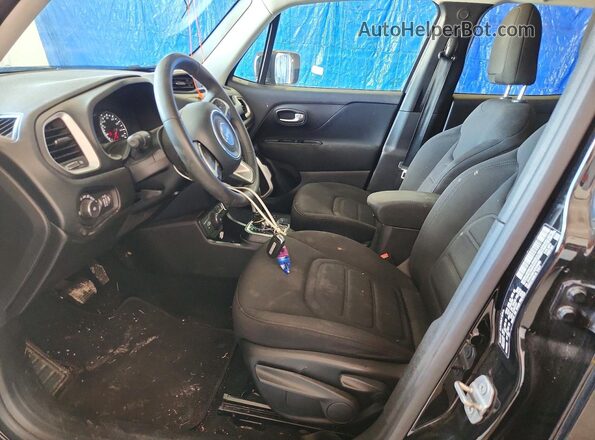 ZACNJDBB1MPN30905 2021 JEEP RENEGADE Black Вид салону спереду