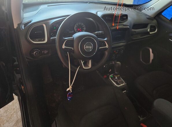ZACNJDBB1MPN30905 2021 JEEP RENEGADE Black Вид панелі приладів